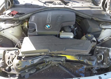 2014 BMW 320I из США, поврежденный, VIN WBA3B1C5XEP679906